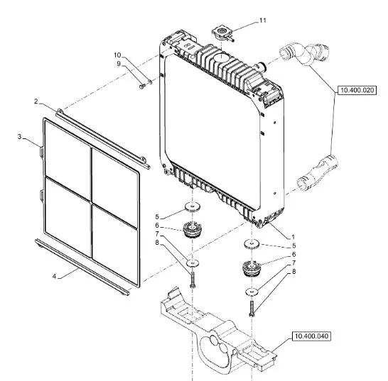 47832493 - радиатор